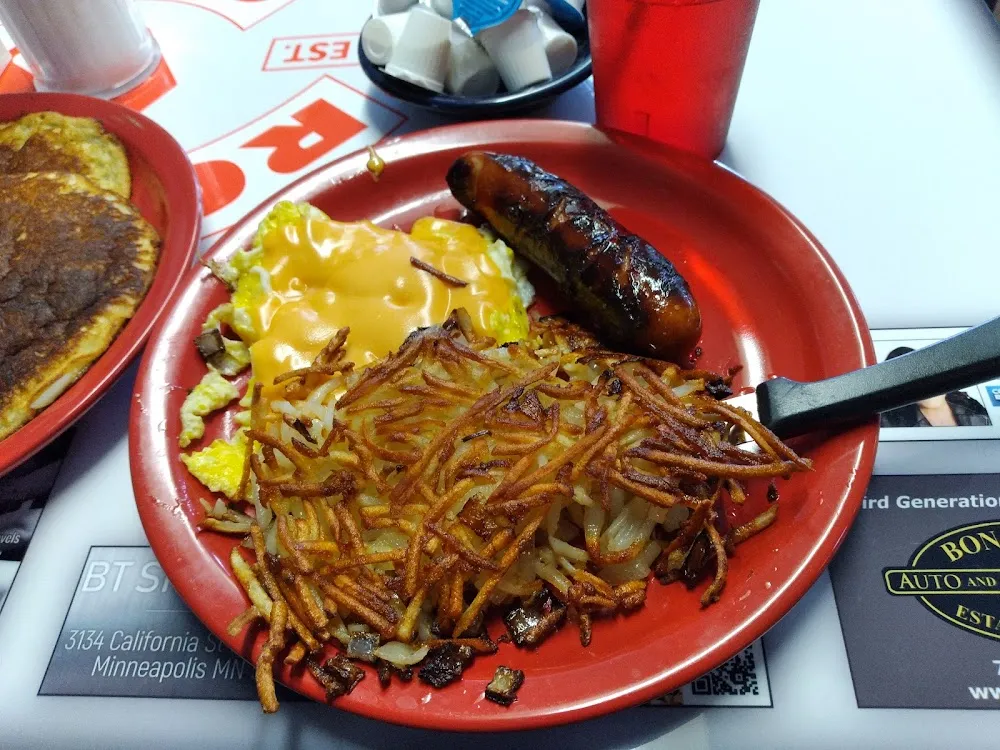 Bacon Eggs and Hash Browns