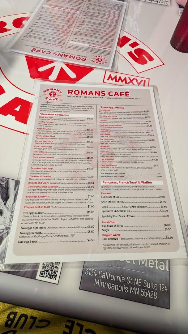 Roman's Cafe